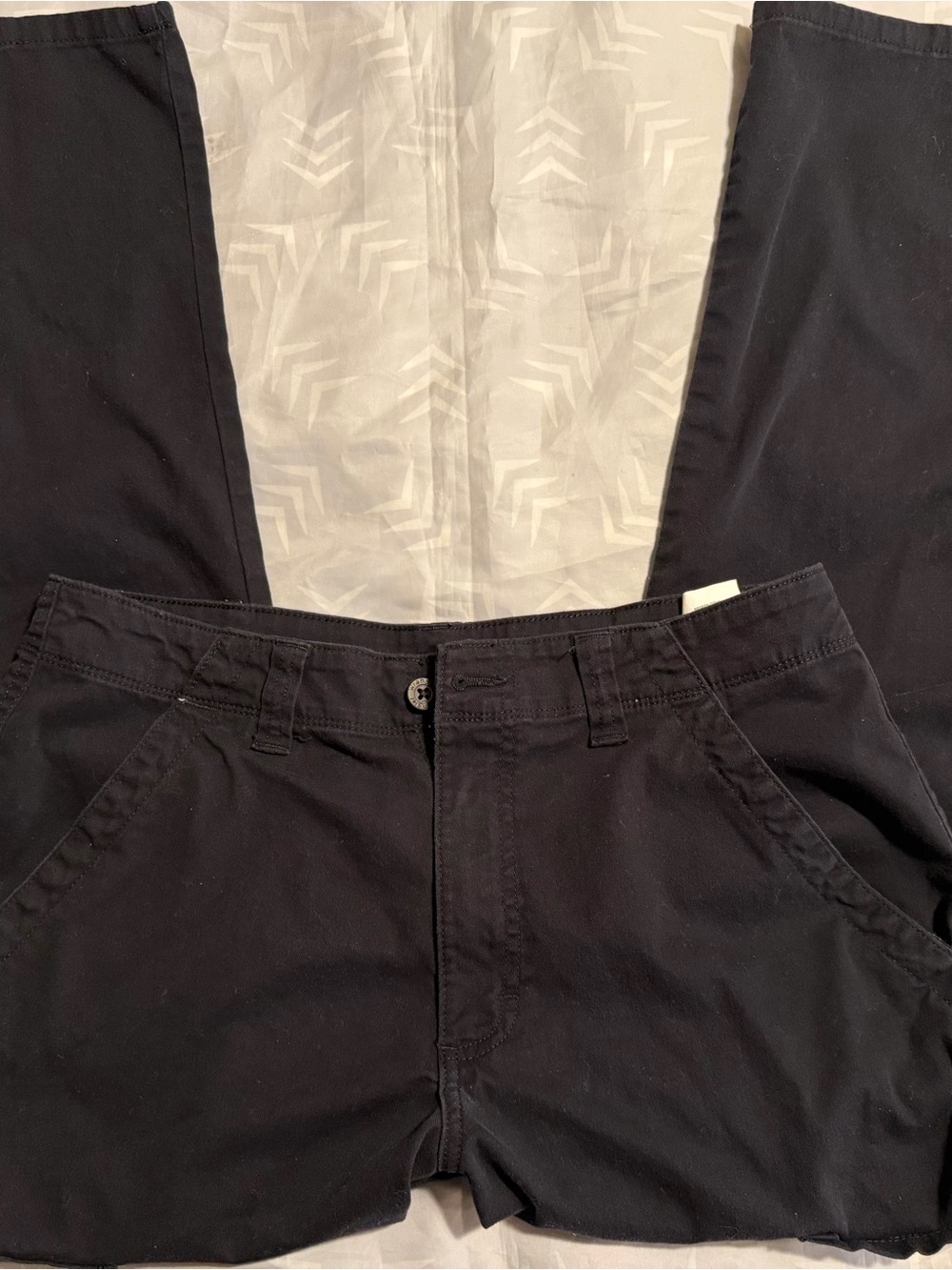 Wrangler Black Cargo Pants